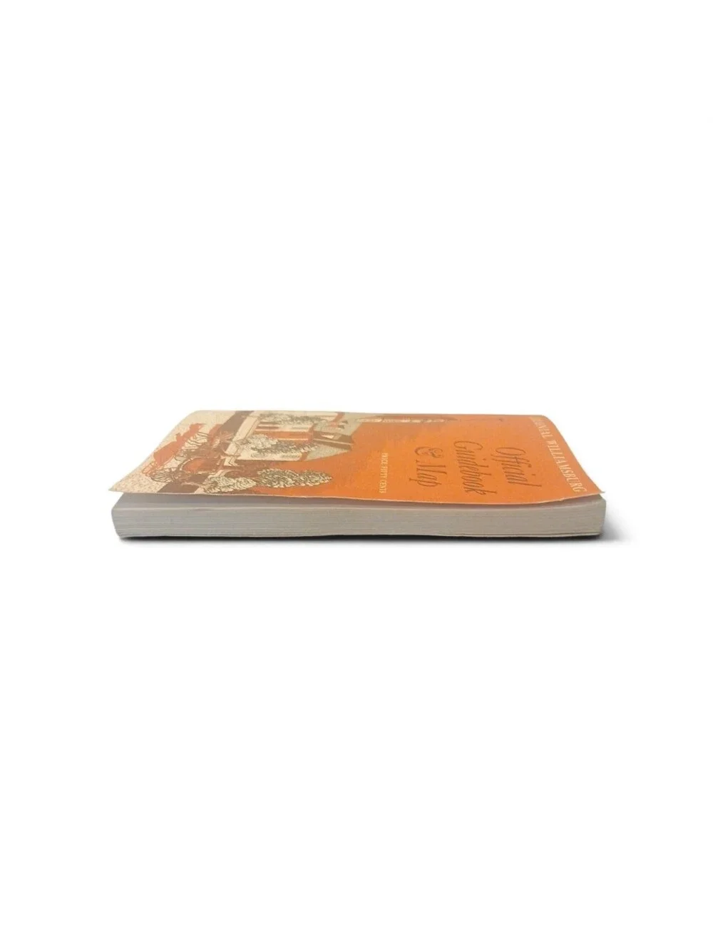 Vintage Official Guidebook & Map | Colonial Williamsburg